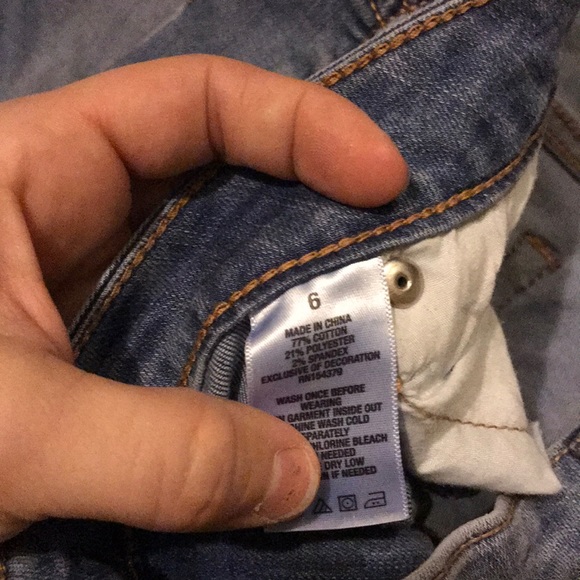 Aeropostale High Waisted Ankle Jegging 6 - Picture 3 of 4